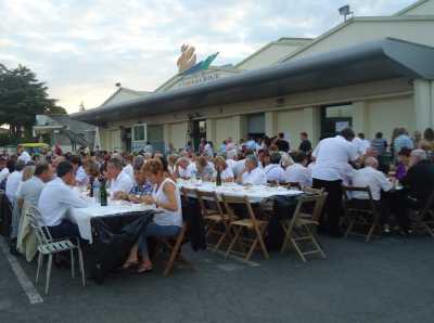 la foule des estivants