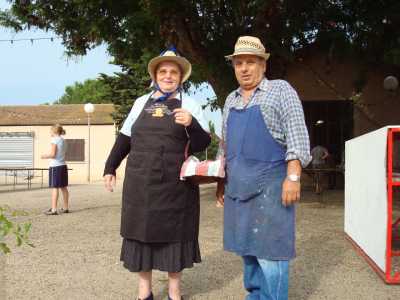 Mme et Mr LASCAR
en costume d'Antan