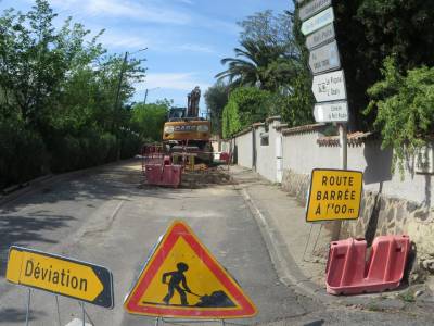 Photo-titre pour cet album: MAI 2015 - Travaux Chemin du Parc