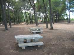 l'aire de picnic de la VALLONGUE