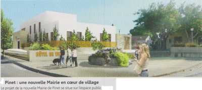 PINET 
La future nouvelle MAIRIE