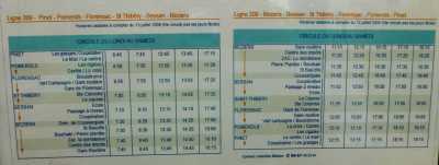 BUS
PINET - POMEROLS - FLORENSAC
ST THIBERY - BESSAN - BEZIERS