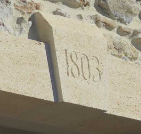 1803
La date de l'ancienne Eglise de PINET