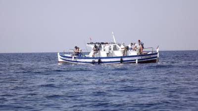 Photo-titre pour cet album: La p&ecirc;che au large de MARSEILLAN