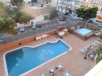 ROSAS - Hotel SAN MARC
----
La piscine vue de la chambre