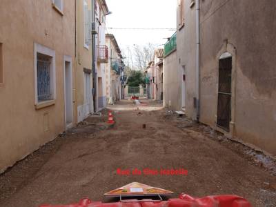 Photo-titre pour cet album: Rues de Pinet en travaux jANVIER 2013