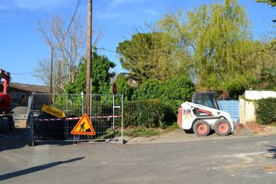 Photo-titre pour cet album: les Travaux chemin du Parc  sont termin&eacute;s