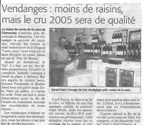 midi libre vendanges