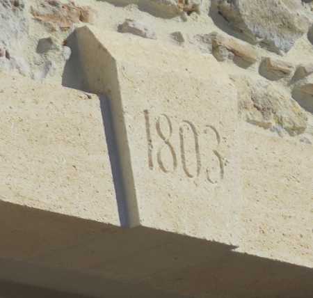 1803
La date de l'ancienne Eglise de PINET